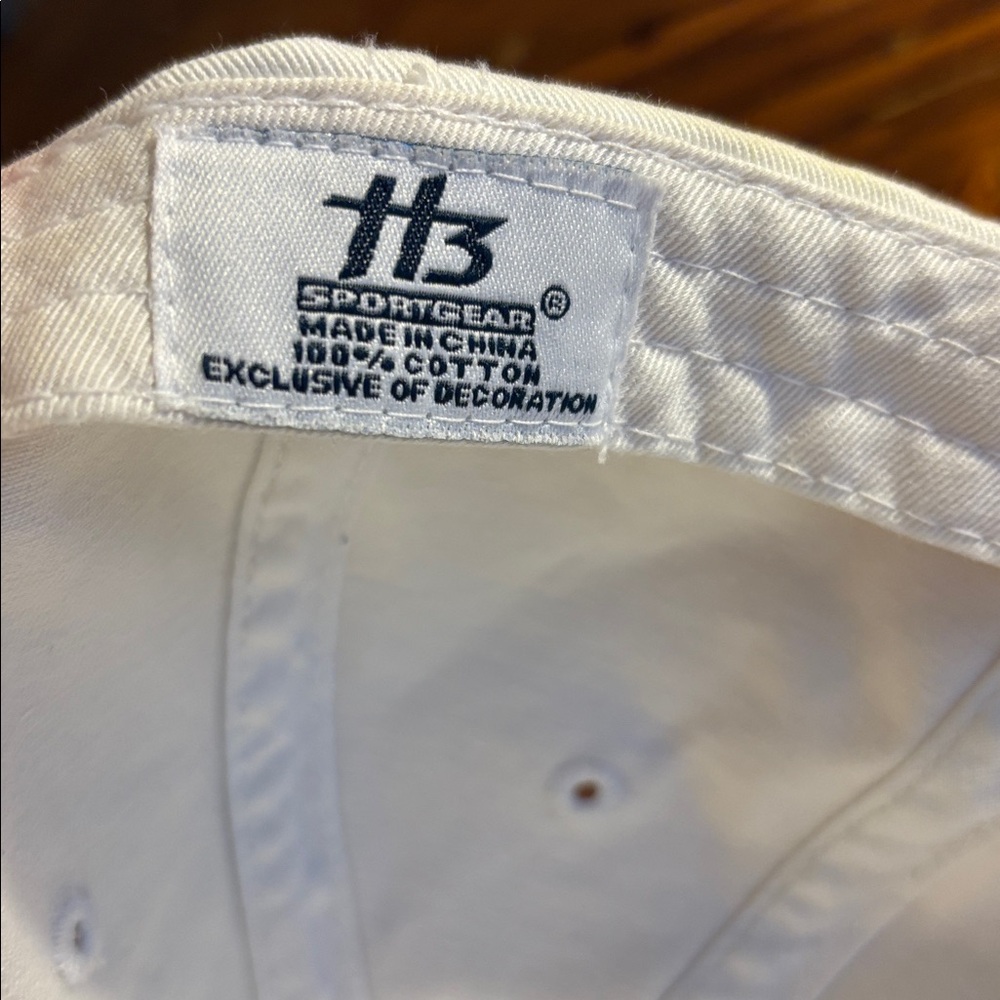 Dukes of Hazzard white Baseball Cap with Orange '01' Accent - Picture 6 of 9